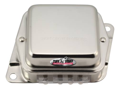 Tuff Stuff Alternator Case Kit 7500K; Chrome Aluminum for Ford 3G 