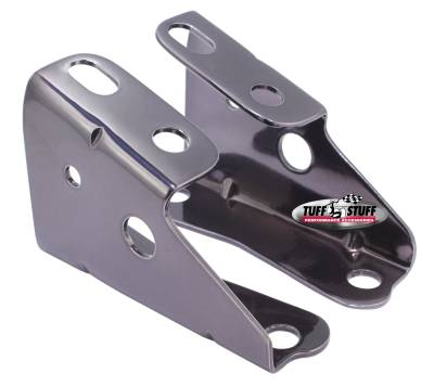 Tuff Stuff Performance - Brake Booster Brackets Incl. Left And Right Side 1967-1972 GM For Brake Booster PN[2121/2122/2123/2124/2129/2221/2222/2223/2224/2228/2229/2231] Black Chrome 4650A7