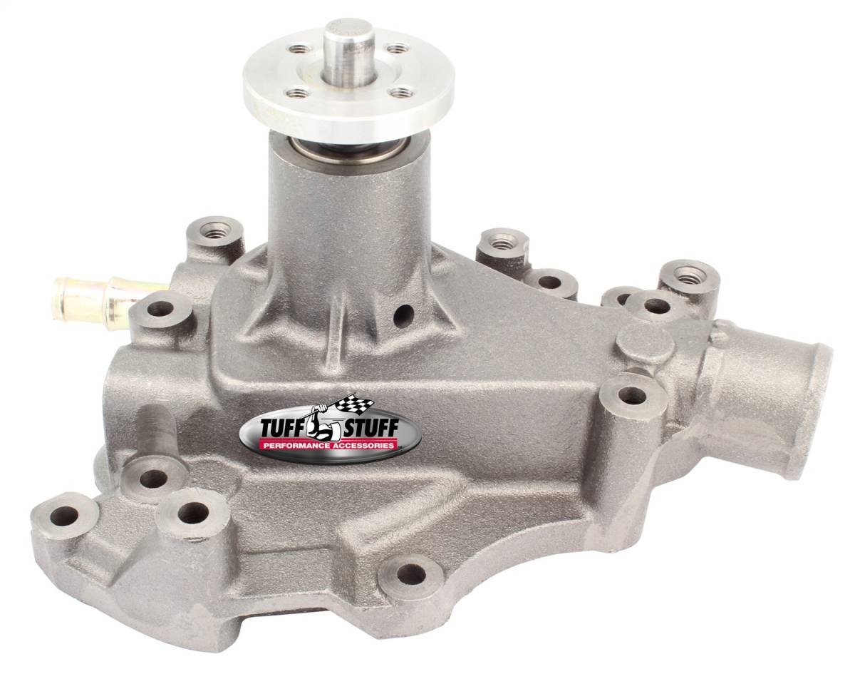 Tuff Stuff Performance - SuperCool Water Pump 5.687 in. Hub Height 5/8 in. Pilot w/Driver Side Inlet Cleveland Only As Cast 1469N