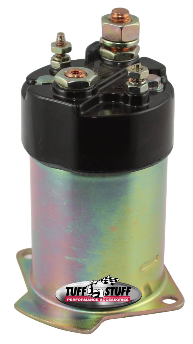 Tuff Stuff Performance - Starter Solenoid GM Style Fits Most Chevy/Buick/Cadillac/Olds/Pontiac/OEM/Tuff Stuff Starters PN[3510/3570/3631/3689] Zinc Plated 7310G