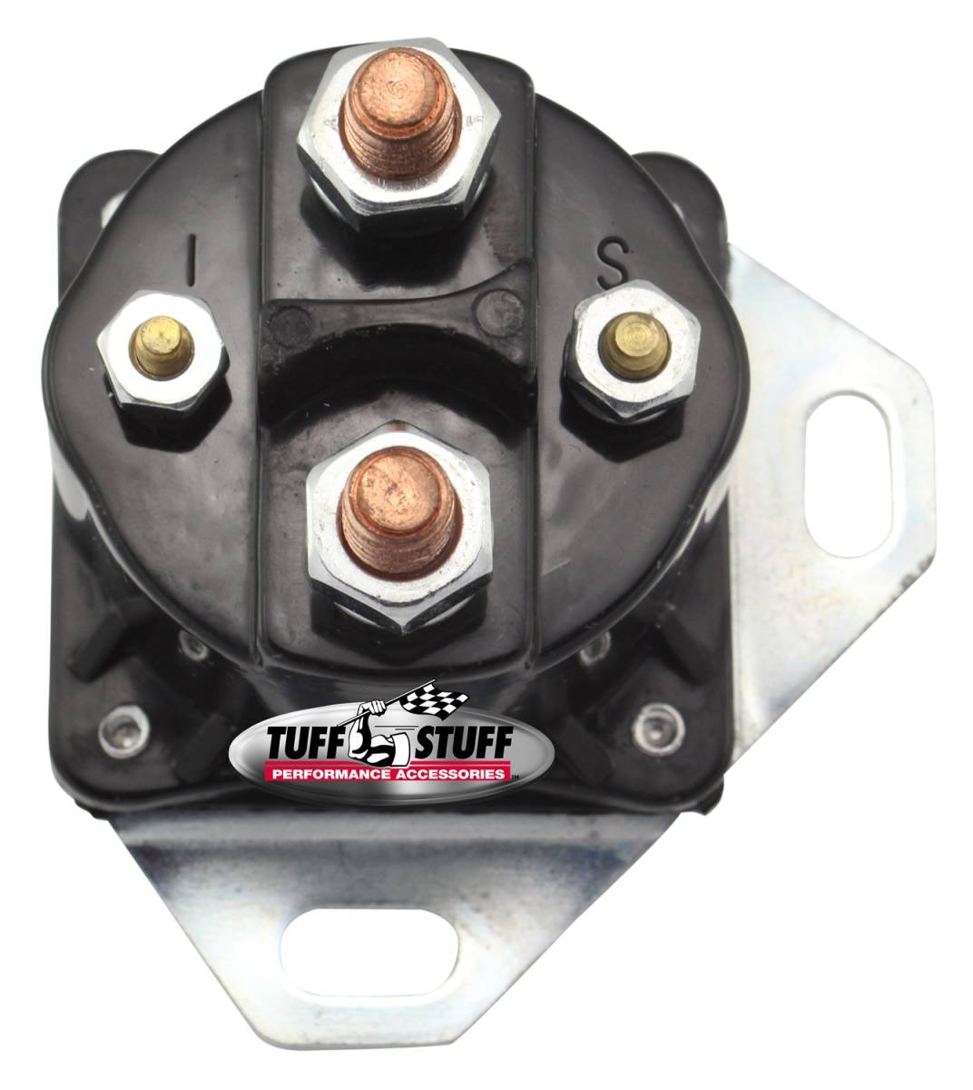 Tuff Stuff Performance - Starter Solenoid Ford Style Remote Solenoid Top Post Terminals 12 Volt 7312