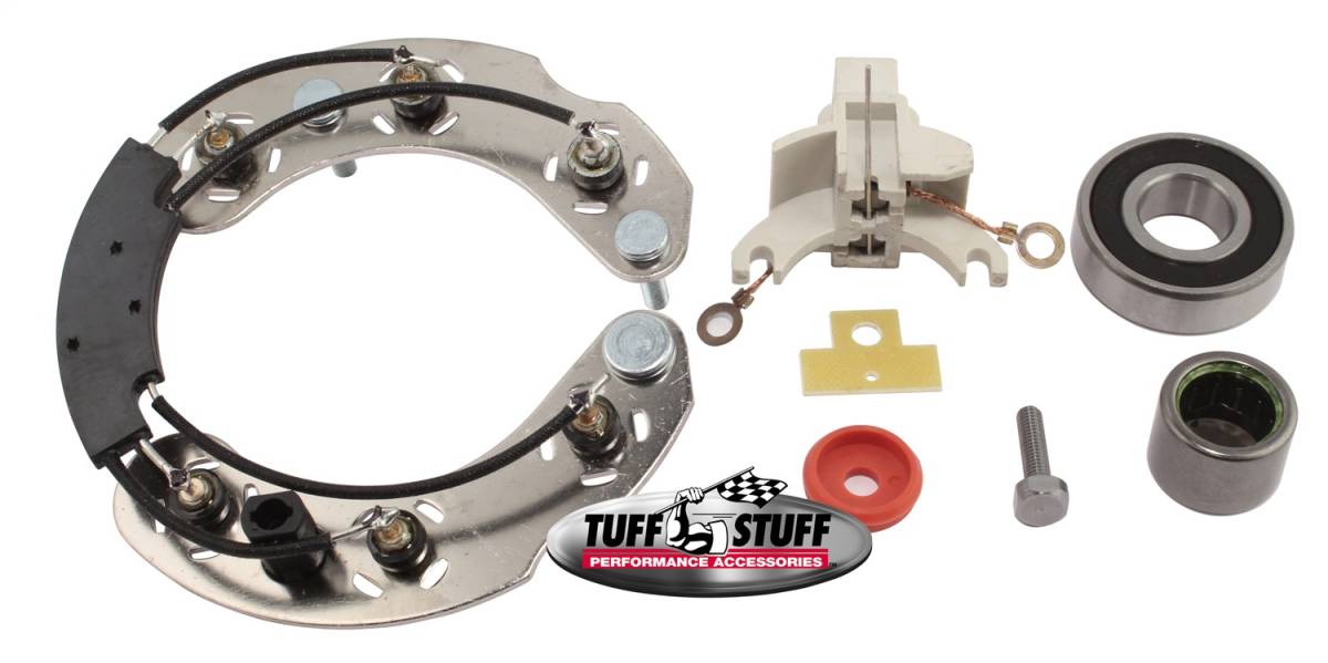 Tuff Stuff Performance - Alternator Repair Kit Ford 1Gen Incl. All Parts And Bearings To Rebuild Tuff Stuff Alternator PN[7078NA] 7700D