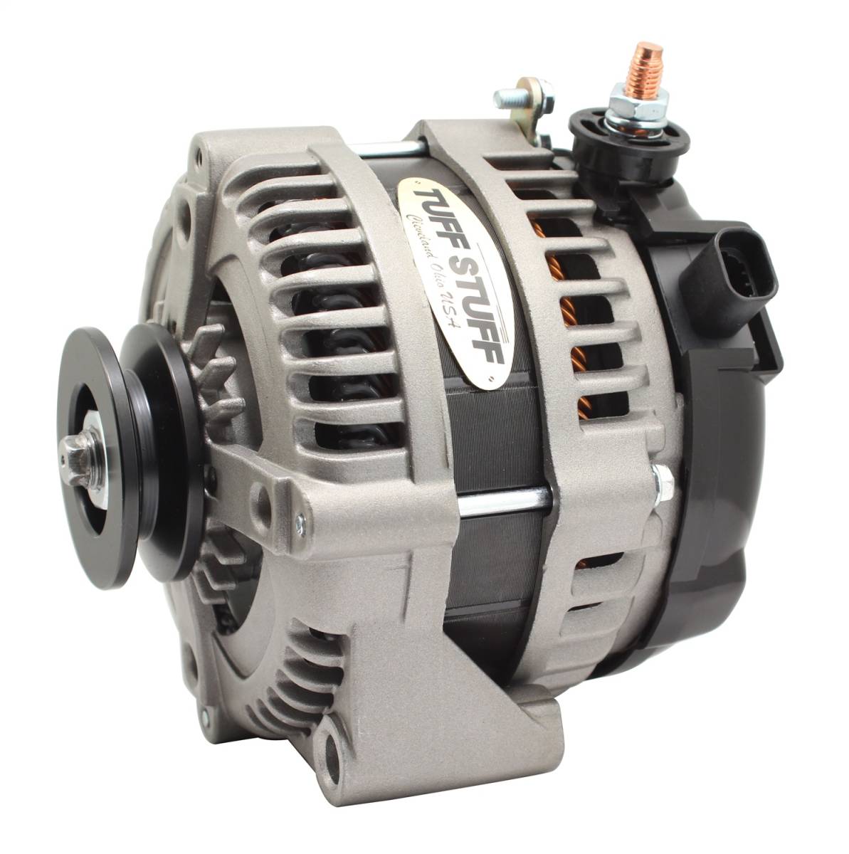 Tuff Stuff Performance - Alternator; 225 AMP - 1 Wire - 1 Groove - Factory Cast Plus - For PN [7861]; 8320FC1G1W