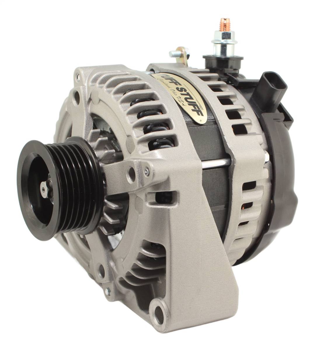 Tuff Stuff Performance - Alternator; 225 AMP - 1 Wire - 6 Groove - Factory Cast Plus - Replaces PN[8206/8242]; 8435F6G1W