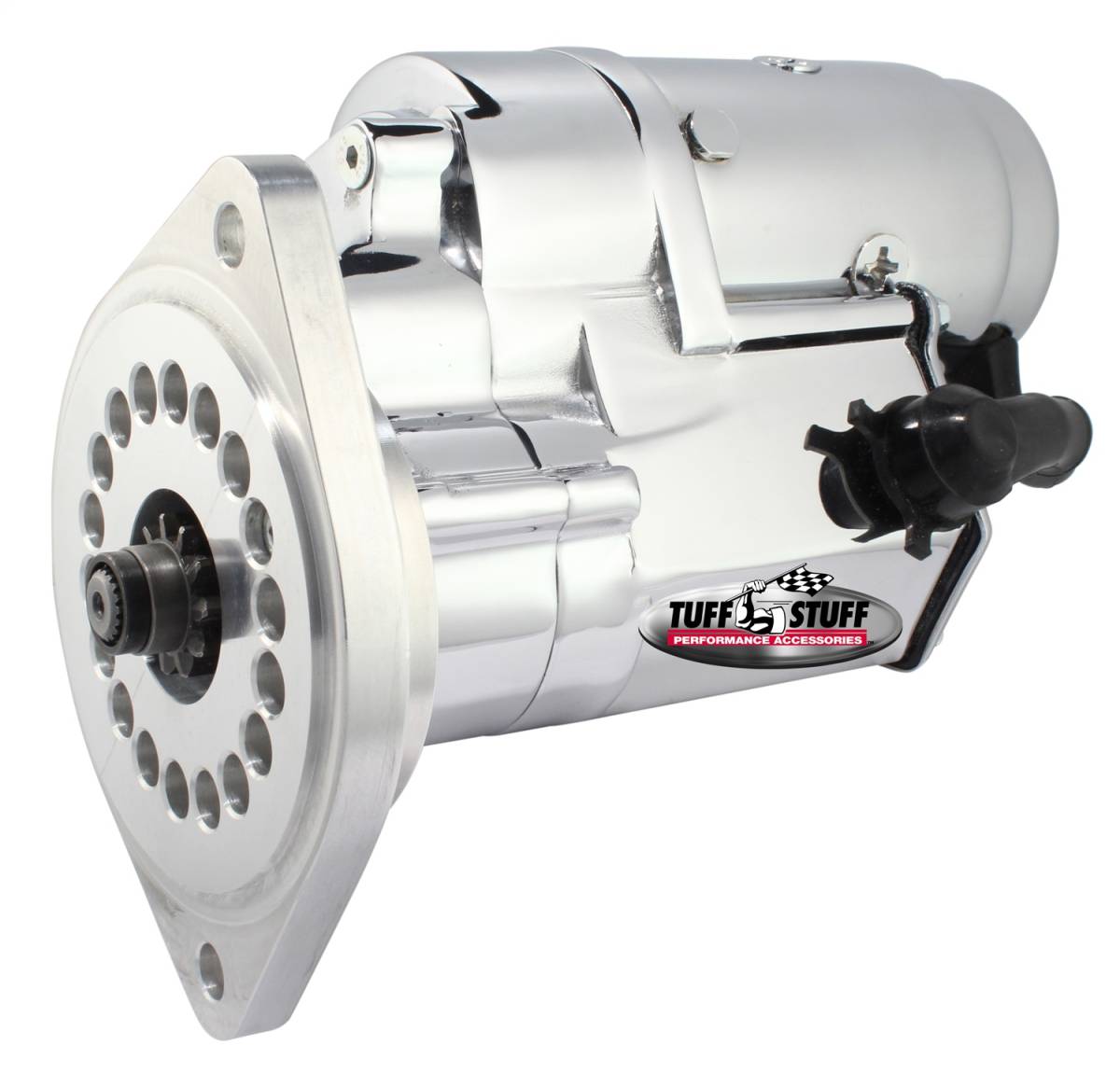 Tuff Stuff Performance - Starter; Tuff Torque - 3 HP - 2 Bolt Mounting - Chrome; 13132A