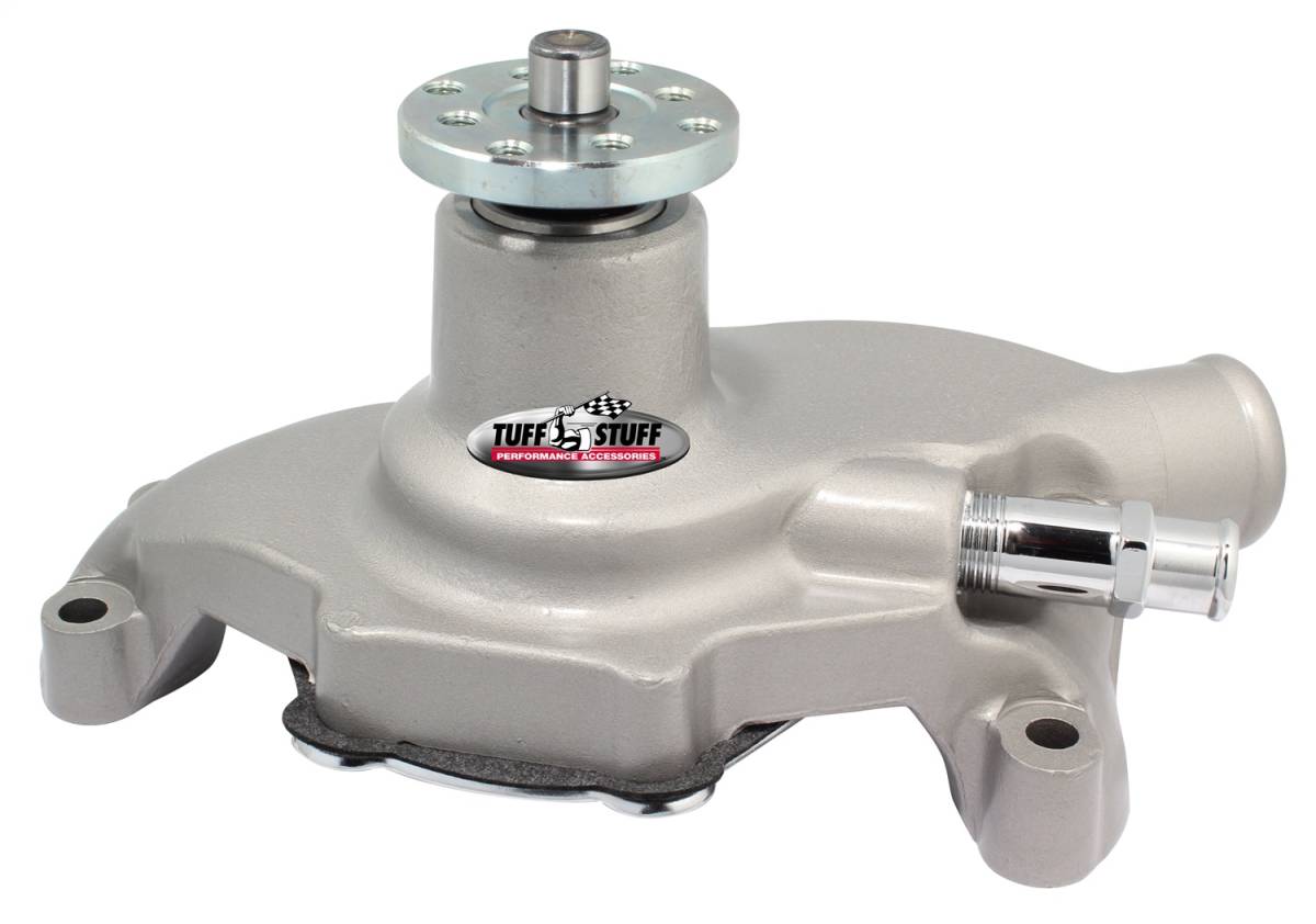 Tuff Stuff Performance - Water Pump; 5.843 in. Hub Height - 3/4 in. Pilot - Short - Aluminum Casting - Factory Cast PLUS+; 1394NF