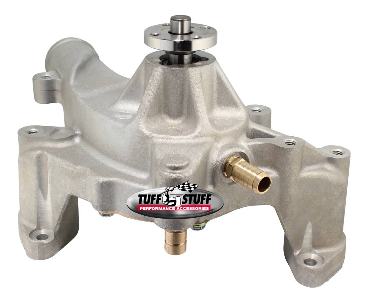 Tuff Stuff Performance - Water Pump; 7.578 in. Hub Height - 5/8 in. Pilot - Aluminum Casting - Factory Cast PLUS+; 1421
