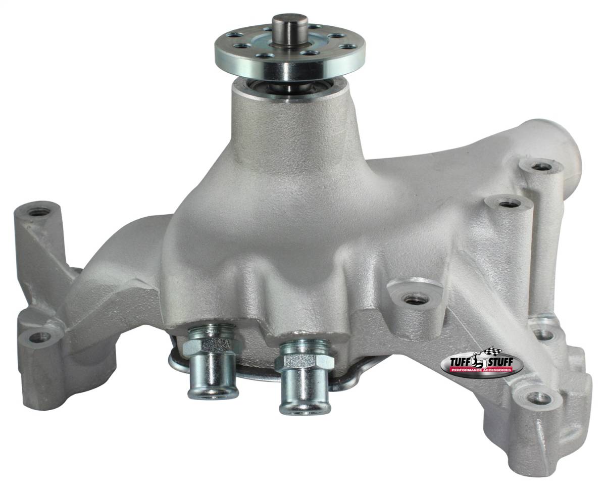 Tuff Stuff Performance - Water Pump; 7.281 in. Hub Height - 5/8 in. Pilot - Aluminum Casting - (2) Threaded Water Ports - Factory Cast PLUS+; 1461AC