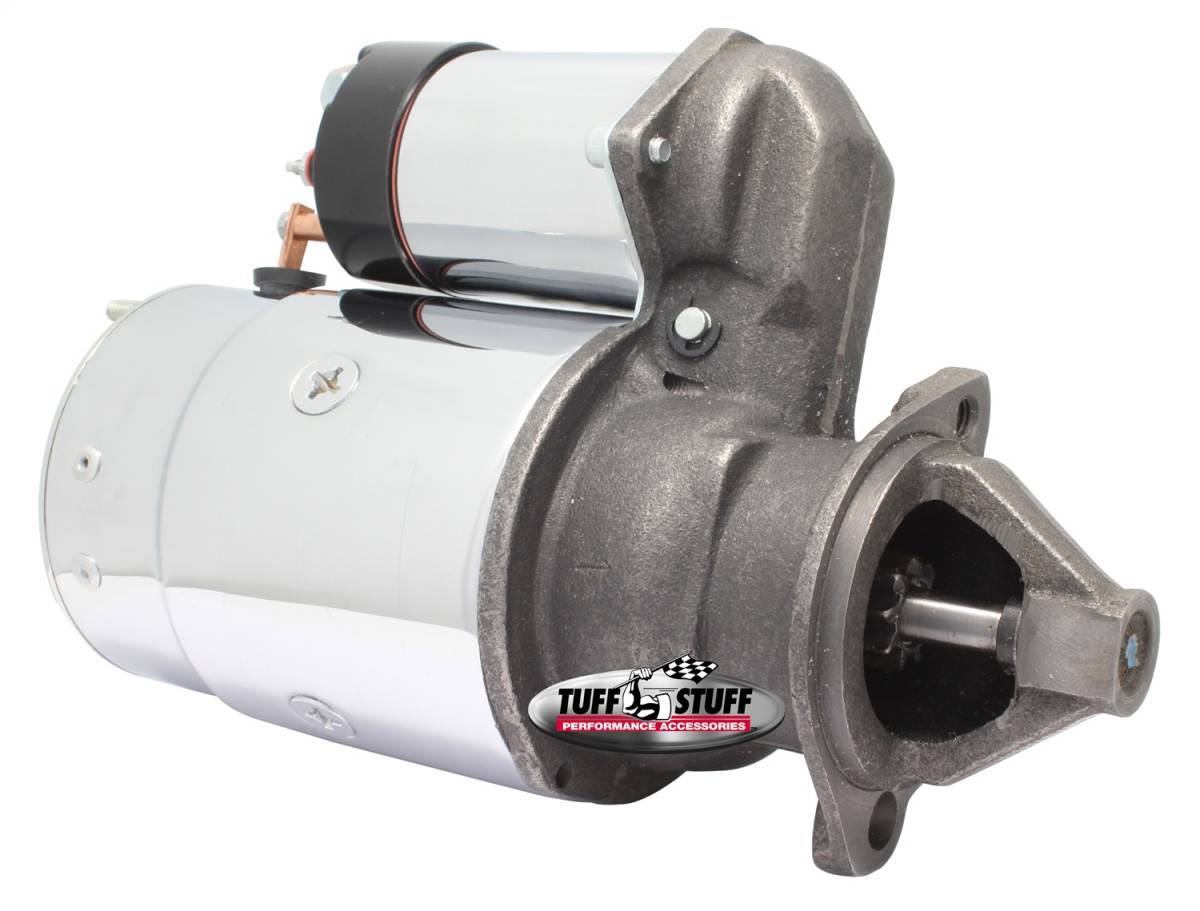 Tuff Stuff Performance - Starter; Full Size - 10MT - 3 Bolt Mounting - Chrome; 3686A
