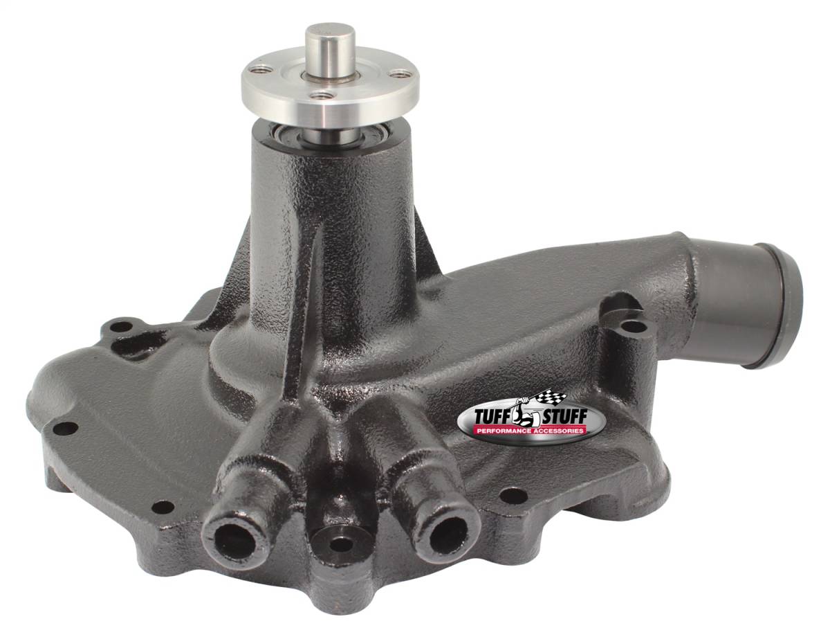 Tuff Stuff Performance - Water Pump; 5.562 in. Hub Height - 5/8 in. Pilot - Standard Flow - Stealth Black Powder Coat; 1444NB