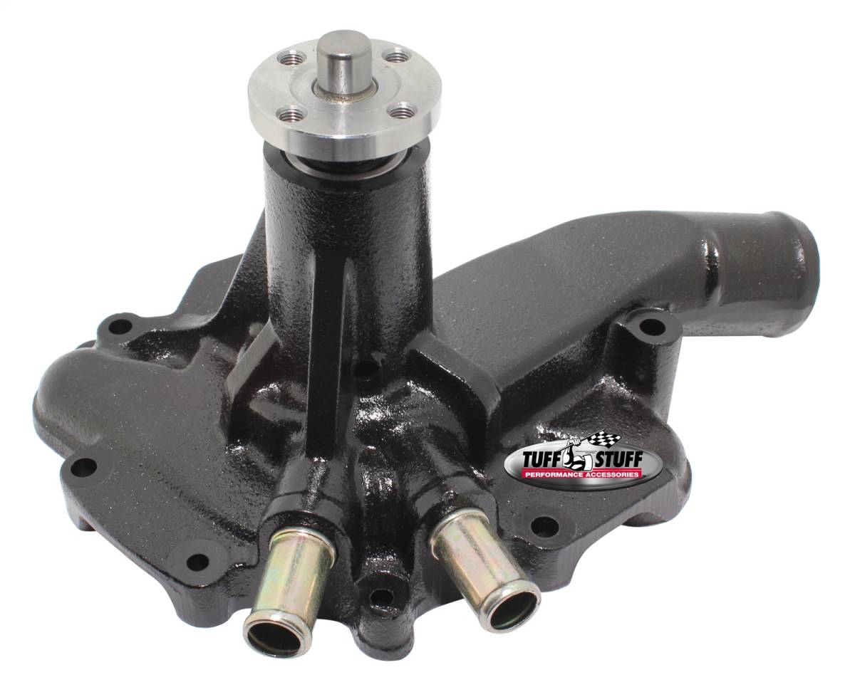 Tuff Stuff Performance - Water Pump; 5.937 in. Hub Height - 5/8 in. Pilot - Standard Flow - Stealth Black Powder Coat; 1504NB