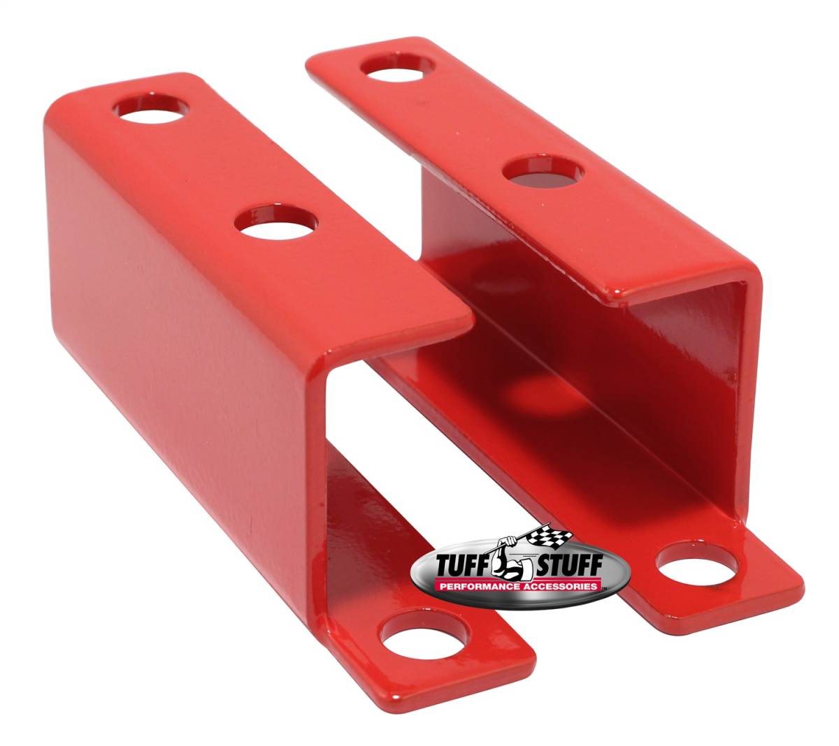 Tuff Stuff Performance - Power Brake Booster Bracket; Incl. Left And Right Side - 1955-1958 GM - For Brake Booster PN[2121/2122/2123/2124/2221/2222/2223/2228/2229/2231] - Red Powdercoat; 4652BRED