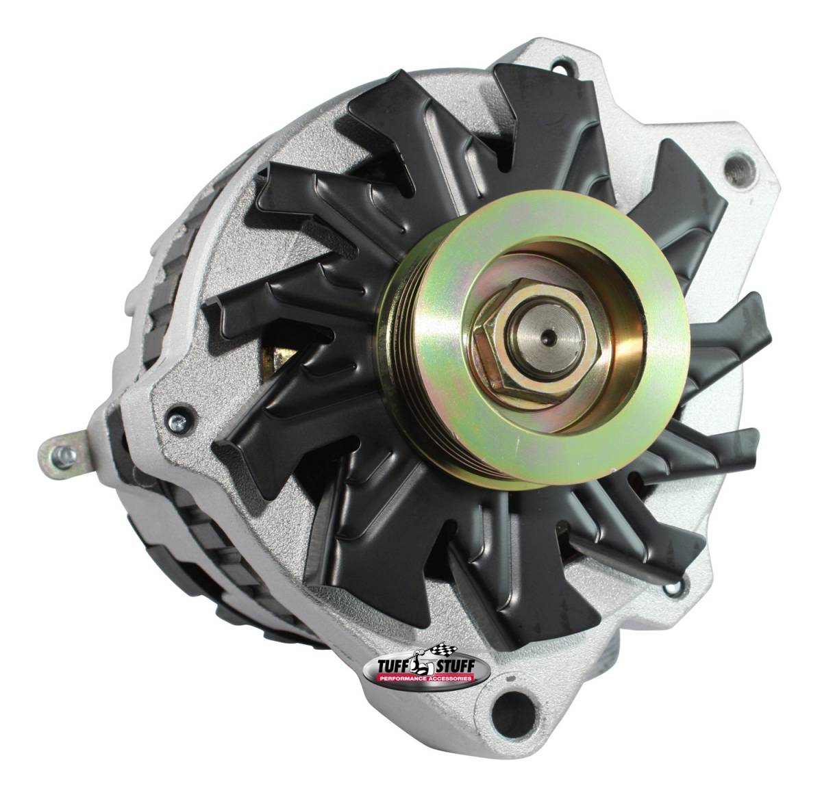 Tuff Stuff Performance - Alternator; 160 AMP - 1 Wire Or OEM - 6 Groove Pulley - Factory Cast PLUS+; 7860K-16G