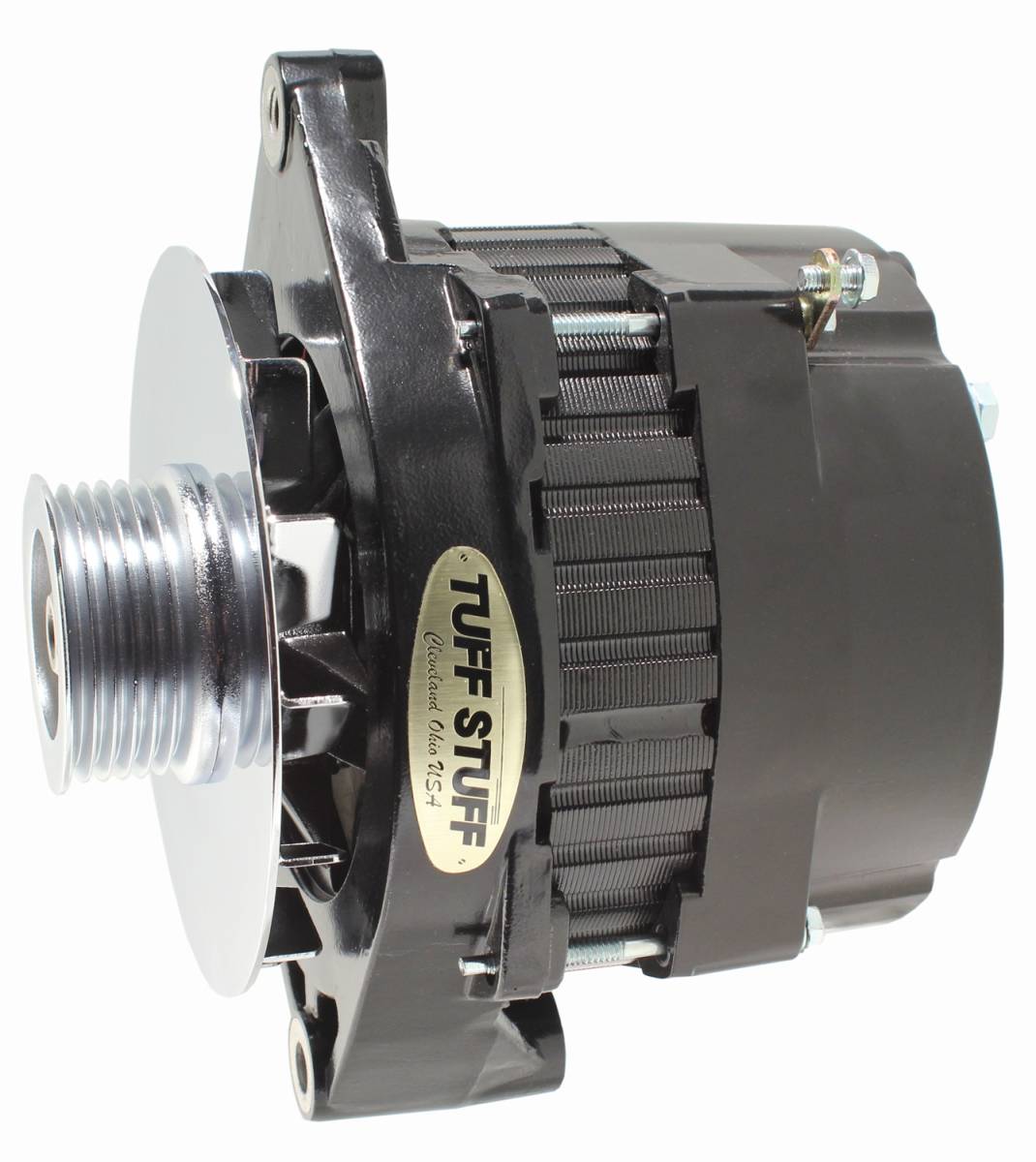 Tuff Stuff Performance - Alternator; 250 High AMP - ZR1 Engines Only - OEM Wire - 6 Groove Pulley - Black; 7864C
