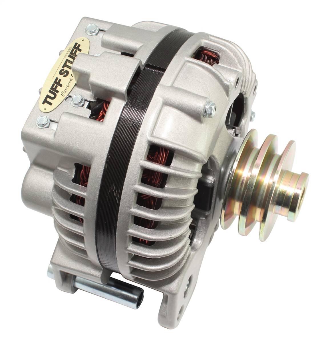 Tuff Stuff Performance - Alternator; 60 AMP - OEM Wire - Double Groove Pulley - Factory Cast PLUS+; 8509