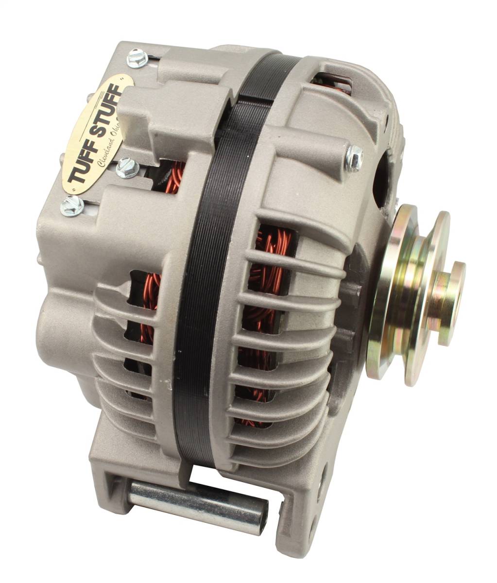 Tuff Stuff Performance - Alternator; 60 AMP - OEM Wire - Single Groove Pulley - Factory Cast PLUS+; 8509SP