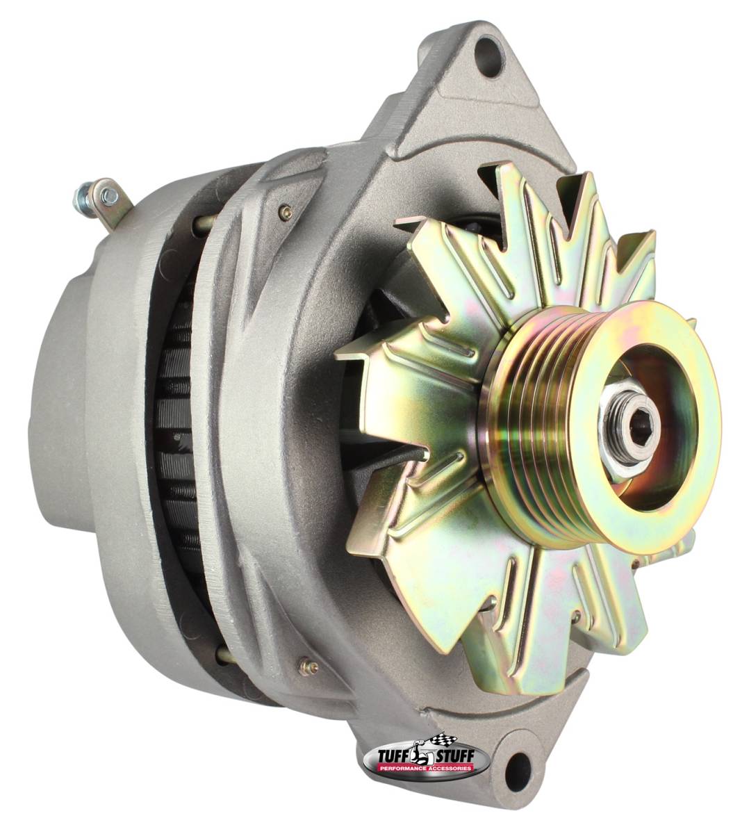 Tuff Stuff Performance - Alternator; 250 High AMP - OEM Wire - 6 Groove Pulley - Factory Cast PLUS+; 8112NK