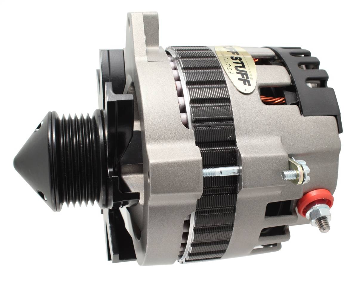Tuff Stuff Performance - Alternator; 160 AMP - 1 Wire Or OEM Hookup - 6 Groove Pulley - Factory Cast PLUS+; 7861KBULL6G