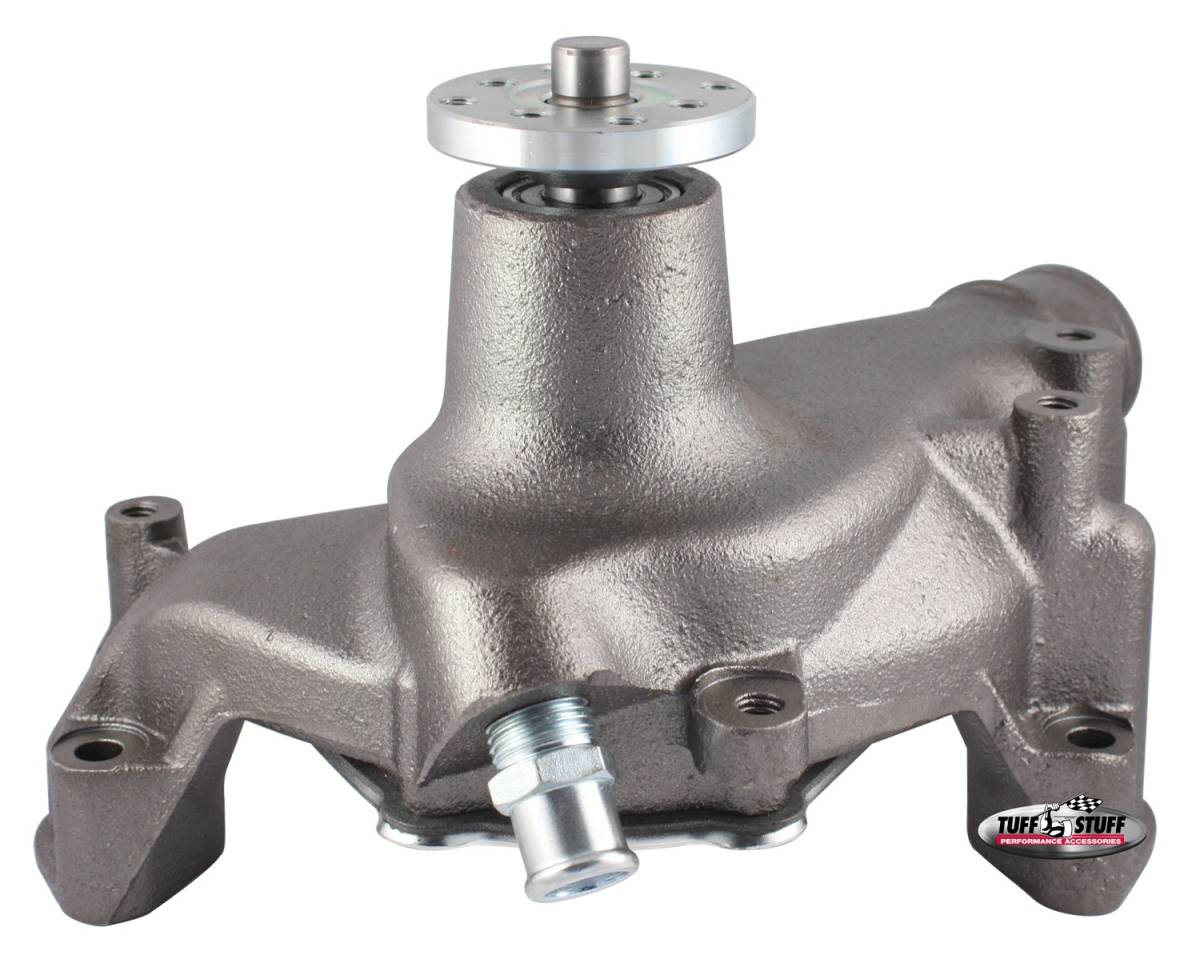 Tuff Stuff Performance - Water Pump; 6.937 in. Hub Height - 5/8 in. Pilot - Long - Threaded Water Port - As Cast; 1449N