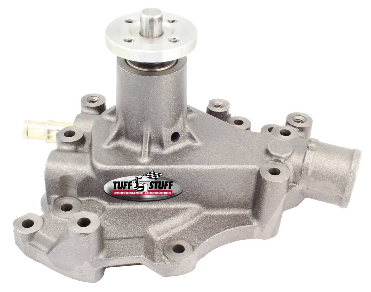 Tuff Stuff Performance - Water Pump; 5.687 in. Hub Height - 5/8 in. Pilot - w/Driver Side Inlet - Cleveland Only - As Cast; 1469N