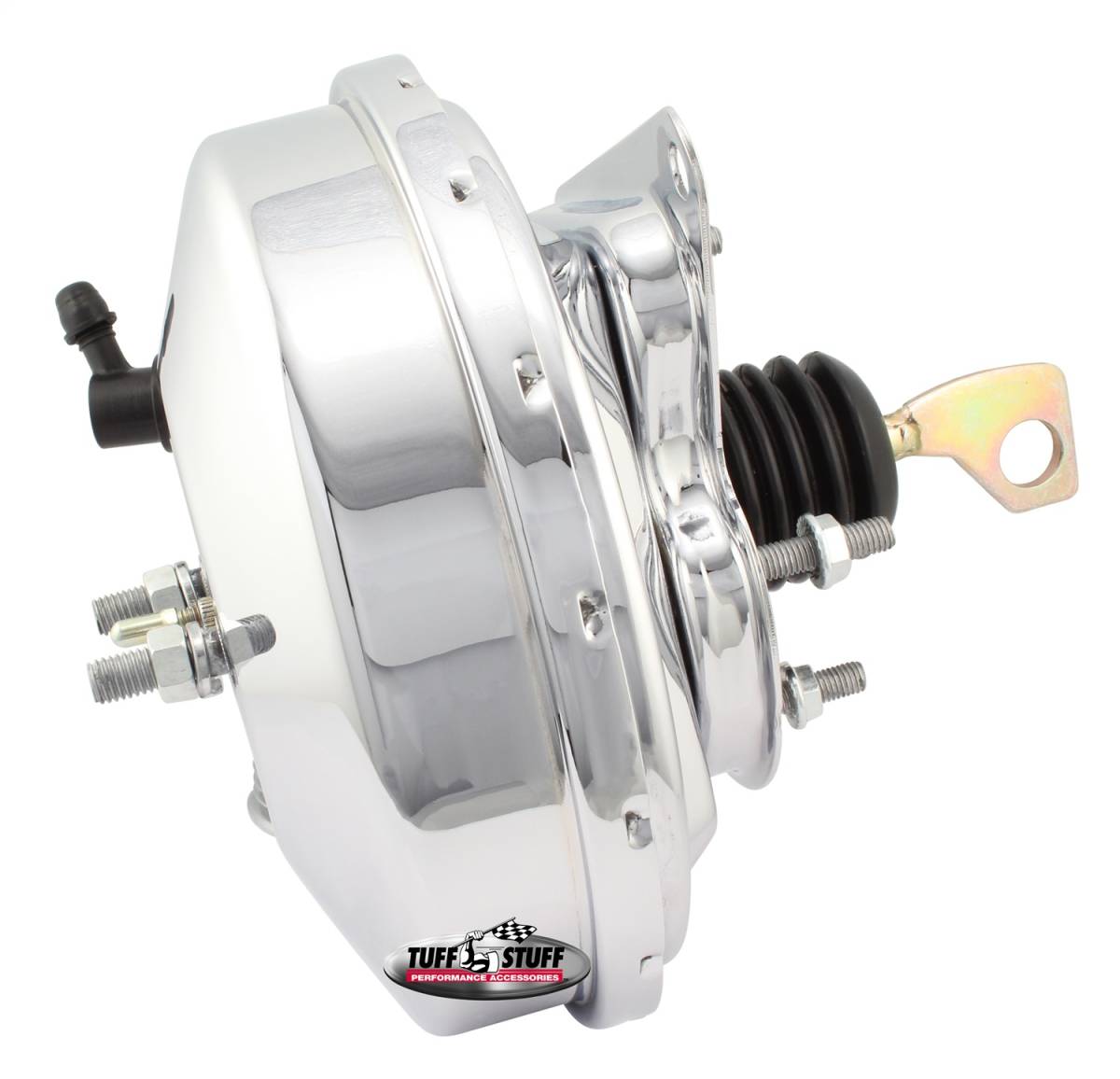 Tuff Stuff Performance - Power Brake Booster; 9 in. - Single Diaphragm - Incl. Booster Mtg. Bracket - Chrome; 2225NA