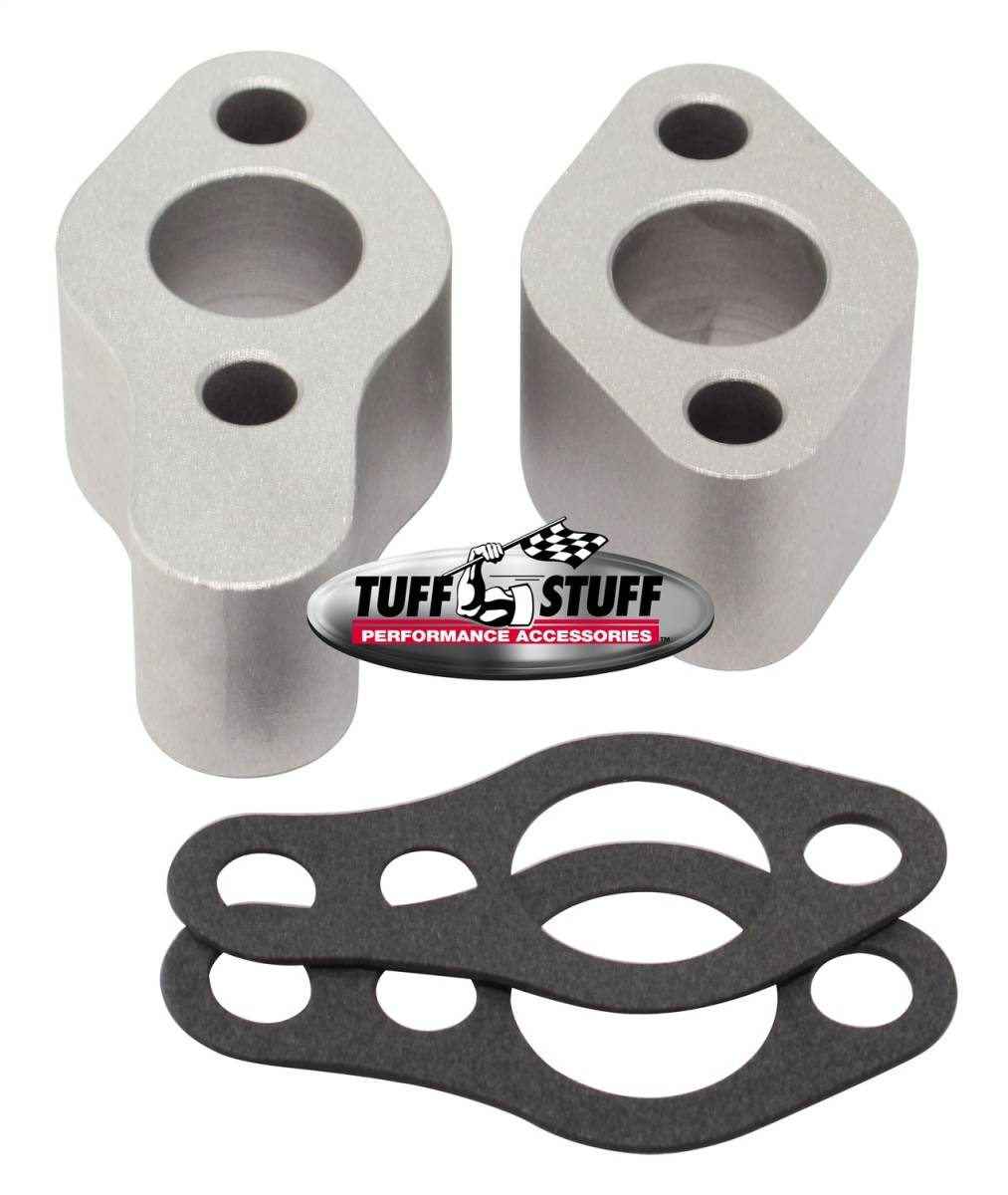Tuff Stuff Performance - Water Pump Spacer; Incl. 2 Extensions/2 Gaskets - Plain; 2254C
