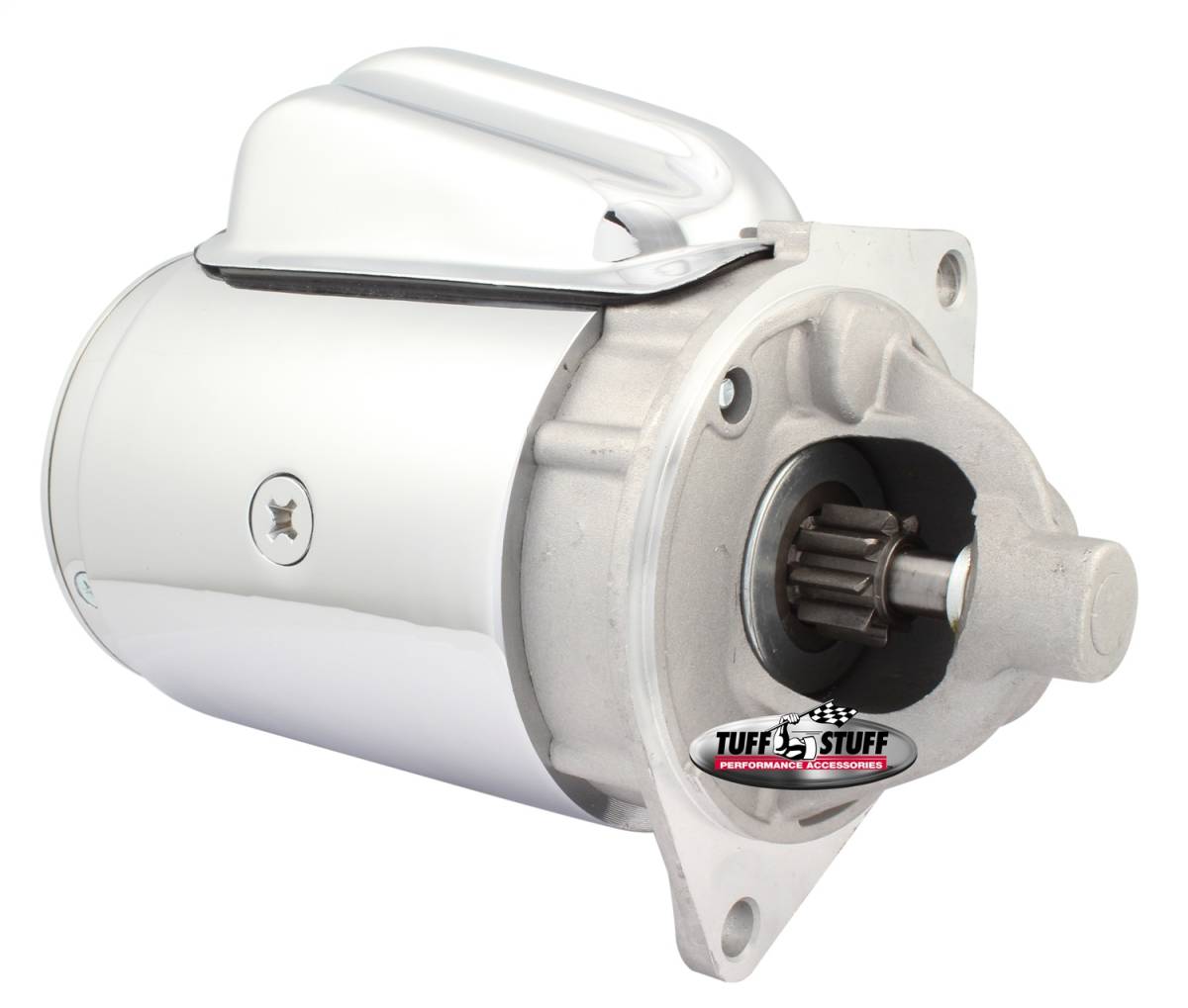 Tuff Stuff Performance - Starter; Full Size - 2 Bolt Mounting - Chrome; 3124A