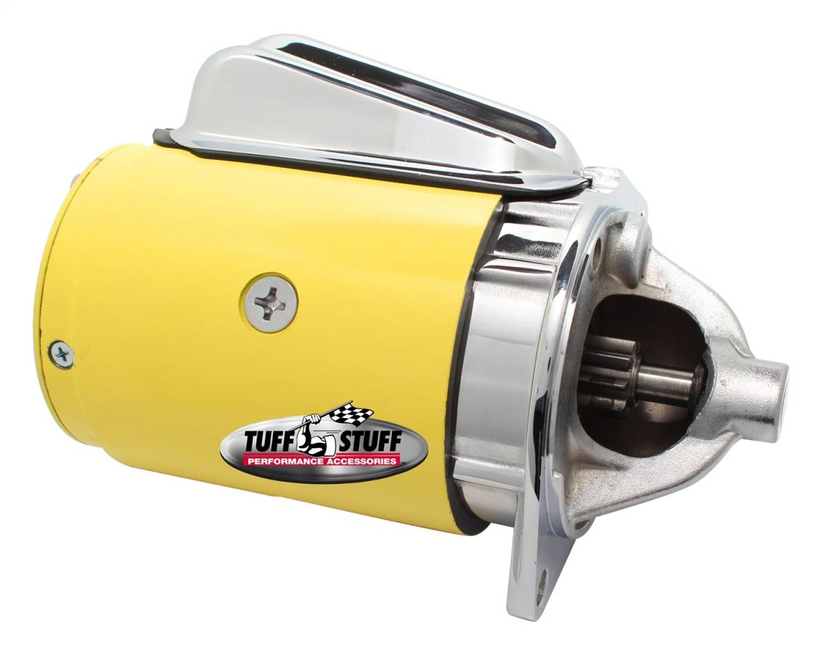 Tuff Stuff Performance - Starter; Full Size - 2 Bolt Mounting - Yellow Powdercoat; 3124BYELLOW