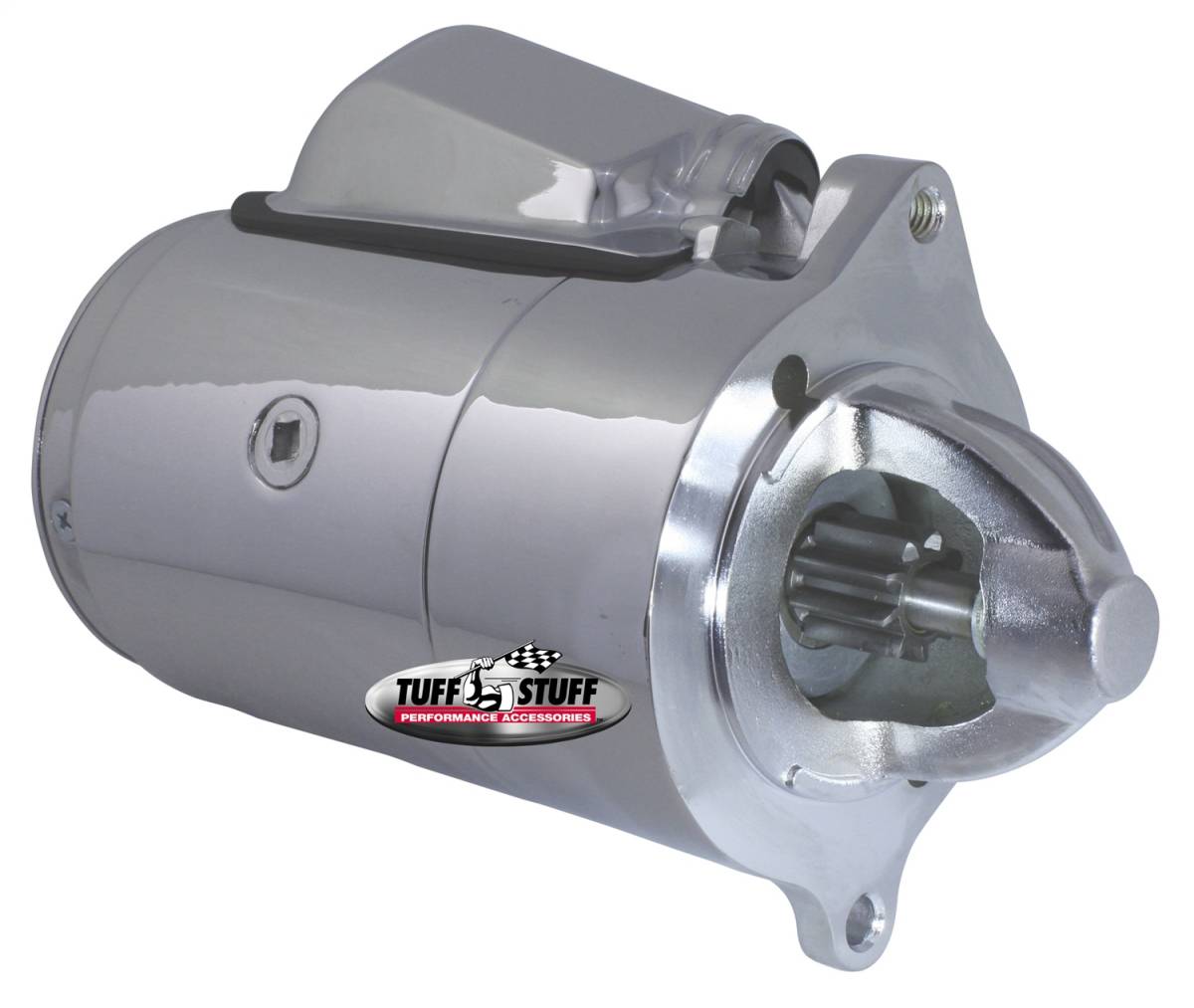 Tuff Stuff Performance - Starter; Full Size - 4.5 in. - Chrome; 3211NA
