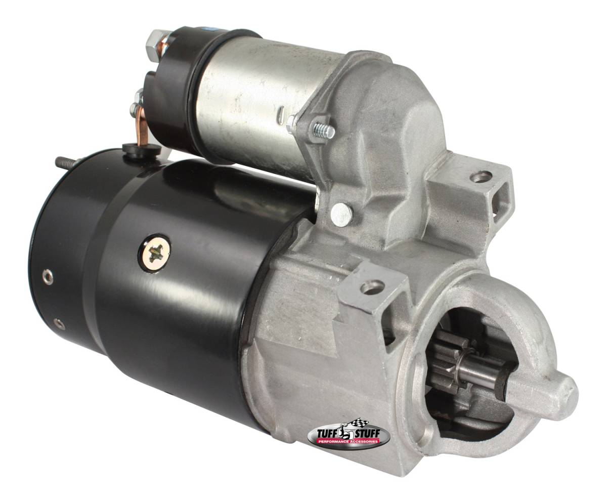 Tuff Stuff Performance - Starter; Full Size - Straight Mounting Block - 1 Long And 1 Short Bolt - 153 Tooth Flywheel - Black - Chevrolet And Oldsmobile; 3631B