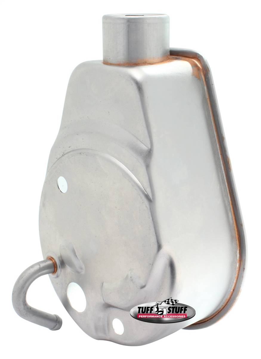 Tuff Stuff Performance - Power Steering Reservoir; Fits Tuff Stuff PN[6174/6176] Power Steering Pumps - w/Tube On Left - Plain; 6501C