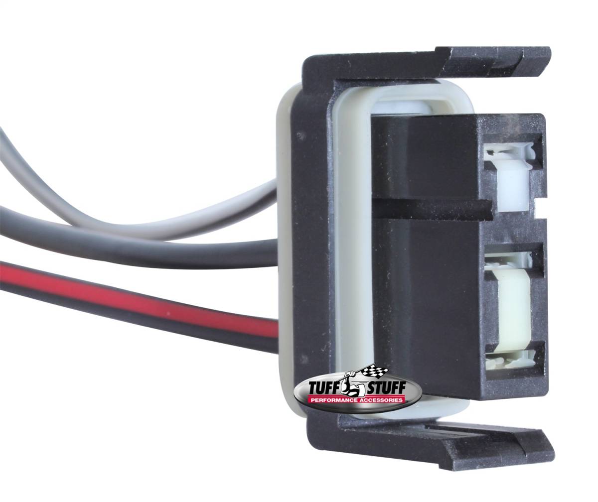 Tuff Stuff Performance - Alternator Harness; Ford 2GEN And Tuff Stuff Alternator PN[7716] - Spade Side Rectifier; 7520E