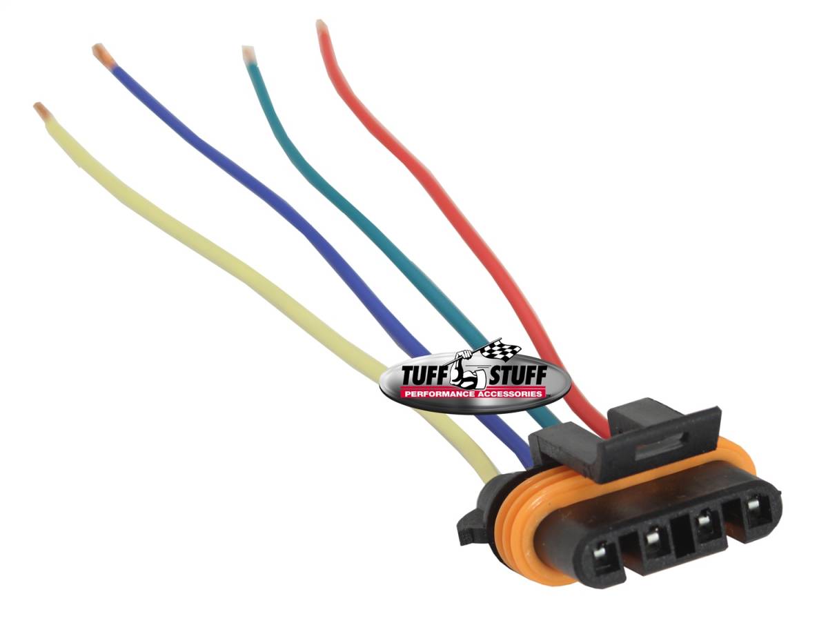 Tuff Stuff Performance - Alternator Harness; GM CS130D/GM AD244 And Tuff Stuff Alternator PN[8206/8237]; 7520H