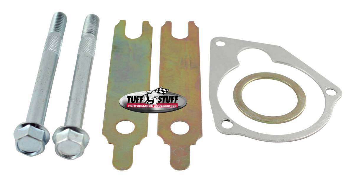 Tuff Stuff Performance - Starter Shim; Incl. 2 Starter Mounting Bolts/2 Starter Shims/4 Motor Shims - For Starter PN[6584/6772]; 7633