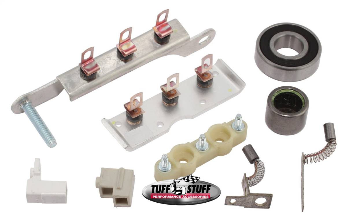 Tuff Stuff Performance - Alternator Repair Kit; Early Chrysler - Incl. All Parts And Bearings To Rebuild Tuff Stuff Alternator PN[7509RA/8509]; 7700C