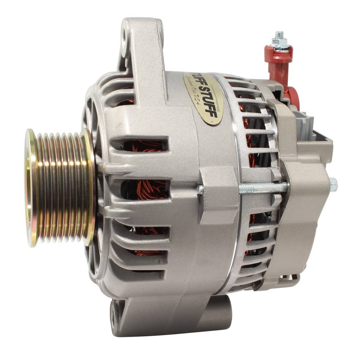 Tuff Stuff Performance - Alternator; 105 AMP - OEM Wire - 8 Groove Pulley - Factory Cast PLUS+; 8266E8G