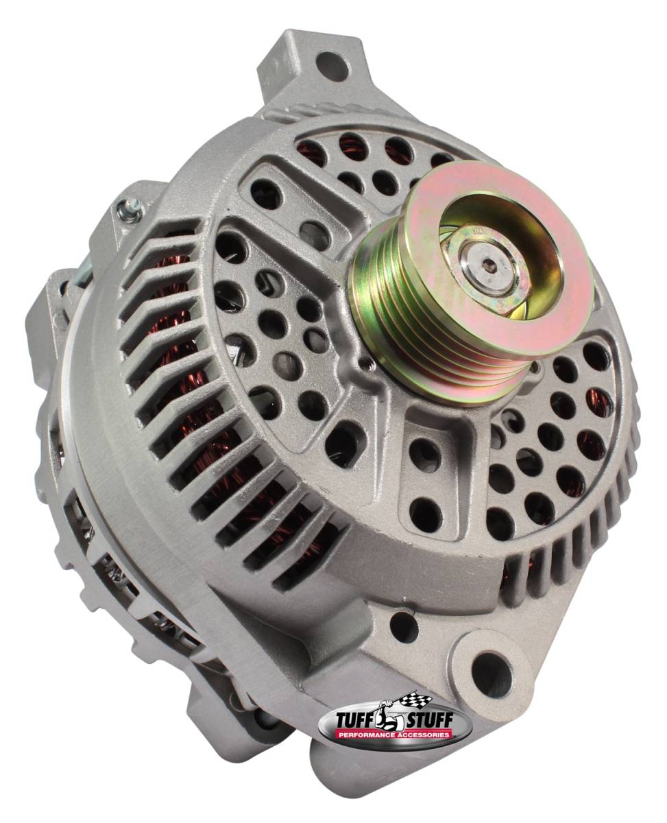 Tuff Stuff Performance - Alternator; 225 AMP - OEM Wire - 6 Groove Pulley - Factory Cast PLUS+; 8266F