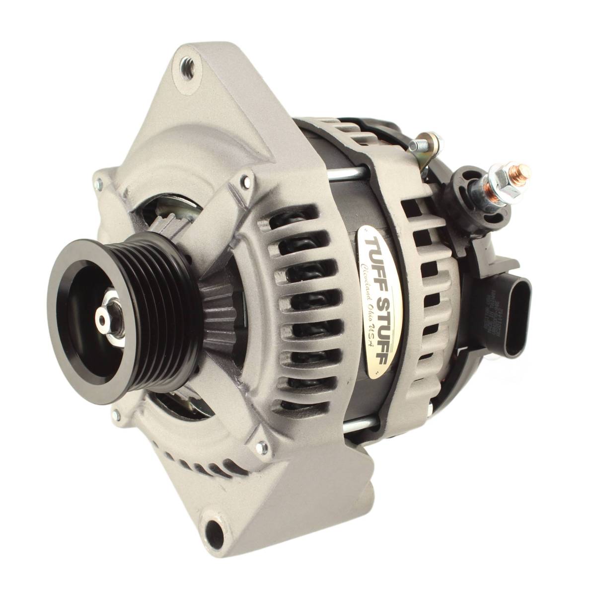 Tuff Stuff Performance - Alternator 225 Amp - 6-Groove Pulley - OE-Wire - Factory Cast Plus; 8441FC6GOE