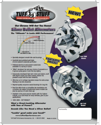 Silver Bullet Alternators