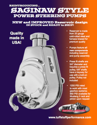 Siginaw Style Power Steering Pumps