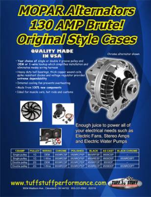 High Amp Chrysler Alternators