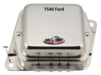 Tuff Stuff Performance - Alternator Replacement Voltage Regulator For Alternator PN[7078] Ford 1G 7540 - Image 2