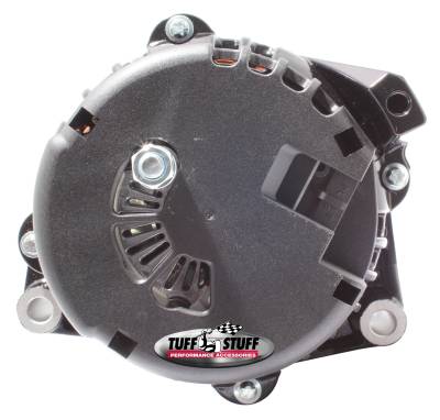 Tuff Stuff Performance - Alternator 175 AMP Upgrade 1-Wire Or OEM Wire Hookup 6 Groove Pulley Stealth Black 8206NB - Image 2