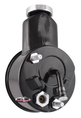 Saginaw Style Power Steering Pump Direct Fit 5/8 in. Keyed Shaft 3/8 in.-16 Mounting Black 6196B