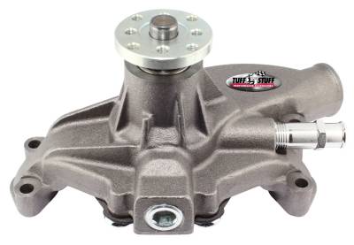 Water Pumps - Chevy Small Block - Short - Tuff Stuff Performance - SuperCool Water Pump 5.843 in. Hub Height 3/4 in. Pilot Threaded Water Port As Cast 1534N