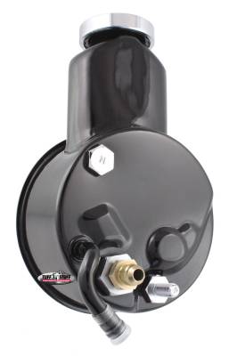 Saginaw Style Power Steering Pump Direct Fit 5/8 in. Keyed Shaft 3/8 in.-16 Mounting Black 6191B