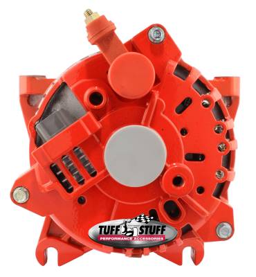 Tuff Stuff Performance - Alternator 225 AMP Upgrade OEM Wire 6 Groove Pulley Red 8252DRED - Image 2