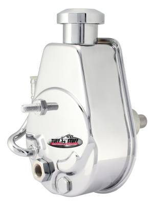 Saginaw Style Power Steering Pump Direct Fit 3/4 in. Press Fit Shaft M10x1.5 Mounting Chrome 6184A