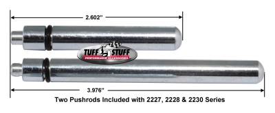 Tuff Stuff Performance - Power Brake Booster 9 in. Single Diaphragm Incl. Booster Mtg. Bracket/3/8 in.-16 Mtg. Studs And Nuts Chrome 2230NA - Image 2