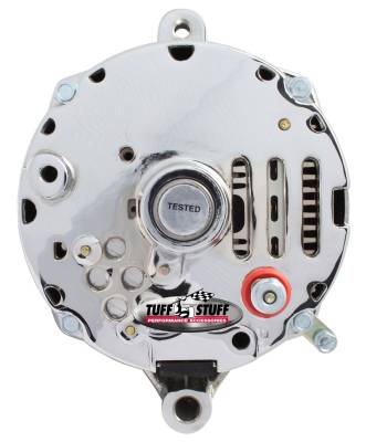 Tuff Stuff Performance - Alternator 100 AMP Smooth Back 1 Wire 6 Groove Pulley Chrome 7068RD6G - Image 2